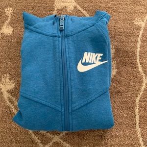 Blue/aqua Kids Nike jacket